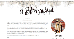 Desktop Screenshot of blondeambitionblog.com